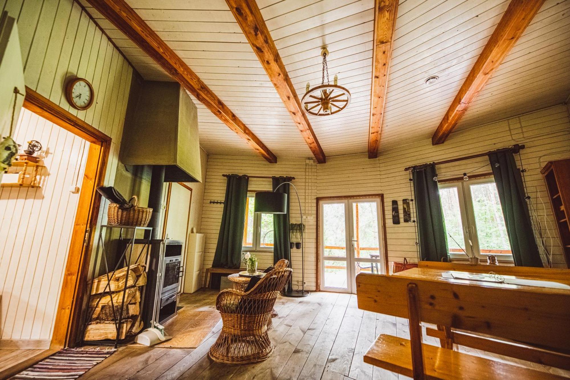 Cozy Nature Retreat With Patio Fireplace Garden Maciejowice Εξωτερικό φωτογραφία