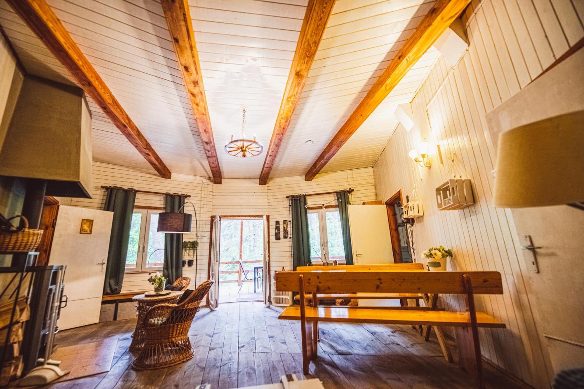 Cozy Nature Retreat With Patio Fireplace Garden Maciejowice Εξωτερικό φωτογραφία