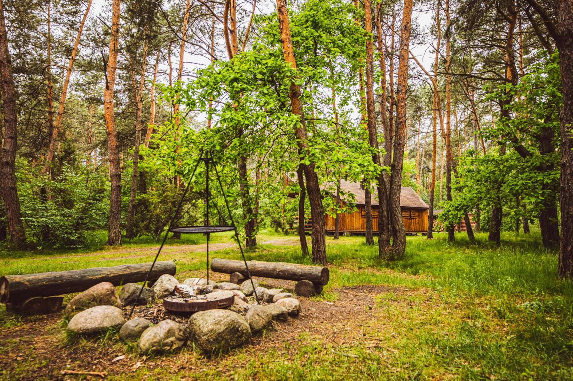 Cozy Nature Retreat With Patio Fireplace Garden Maciejowice Εξωτερικό φωτογραφία